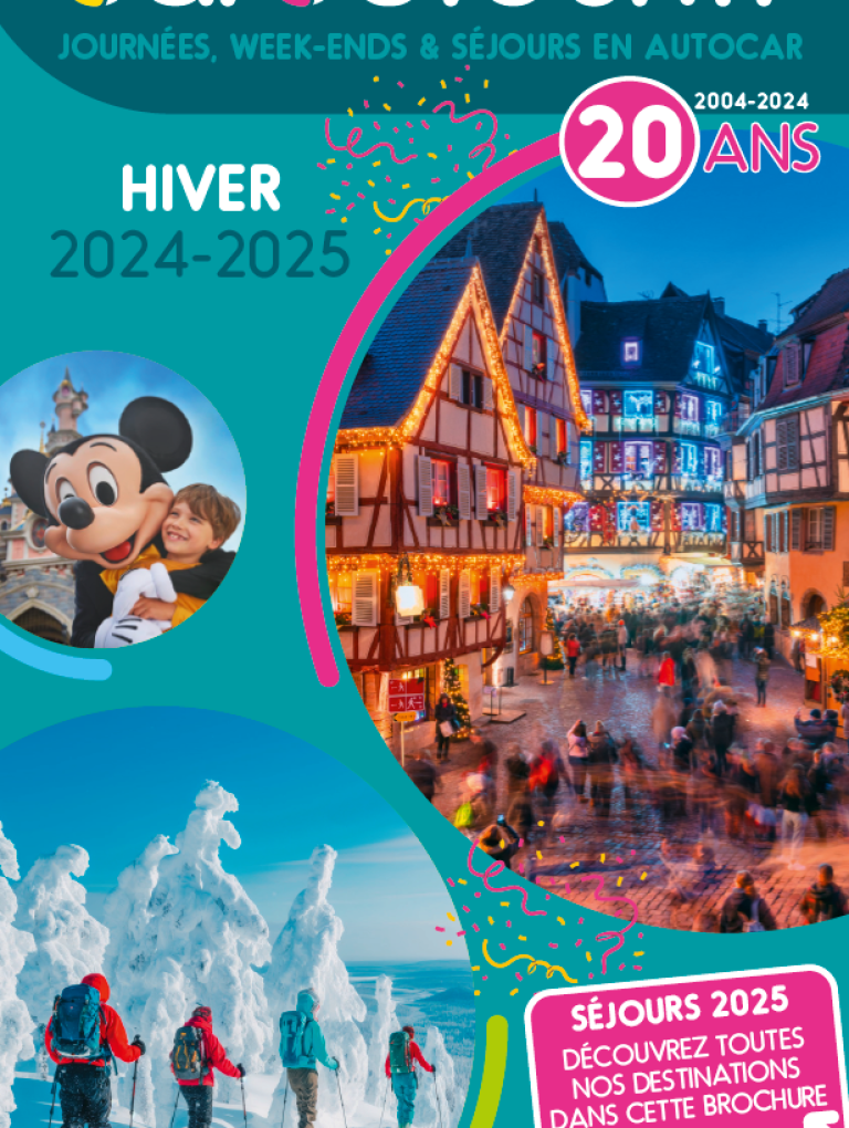 Brochure pour individuels Cardetour Hiver 2024-2025